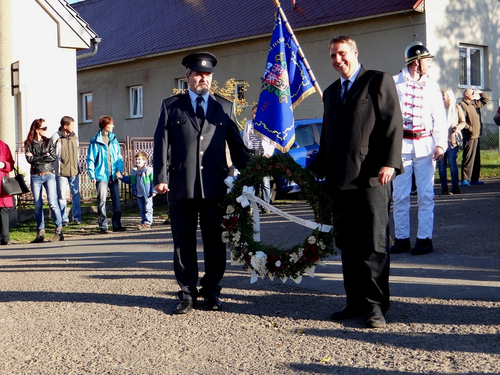 Položení věnce